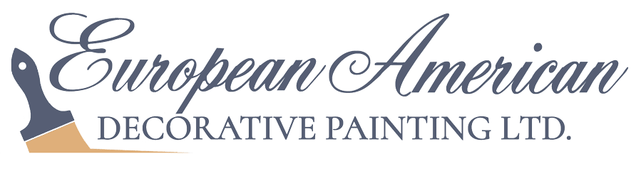 European American Decorative Painting Logo